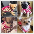 thumbnail image 2 of XXXS/XXS/XS/S Cute Teacup Dog Clothes Puppy Vest Coral Soft Girl Dog Clothing, 2 of 13