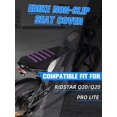 thumbnail image 2 of Funda de asiento antideslizante morada IUVWISN para bicicleta eléctrica Ridstar Q20, 2 of 7