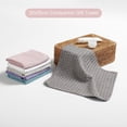 thumbnail image 2 of 30x30cm Towel Strong Water Absorption Waffle Design No Shedding Polyester Companion Gift Towel Household Supplies, 2 of 7