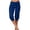Blue, variant on Women's Pants High Waist Drawstring With Pockets Summer Trousers Graphic Print Soft Loose Fit Holiday Bottoms