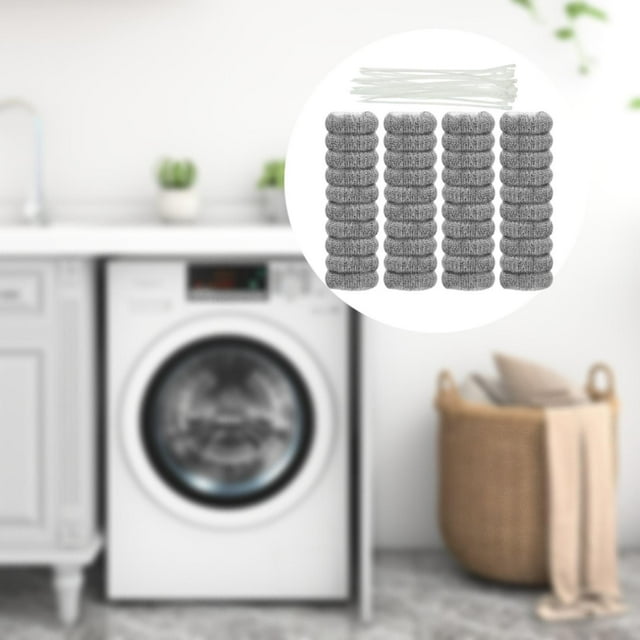 Elodie Washing Machine Lint Traps Easy Installation Lint Catcher Hose Screen Filter 48pcs
