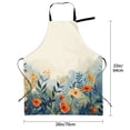 thumbnail image 5 of Lsque Floral Mountain Landscape Waterproof Apron Chef Aprons for Men Heavy Duty Chemical Work Apron Extra Long Grilling Aprons with Adjustable Bib Apron, 5 of 9