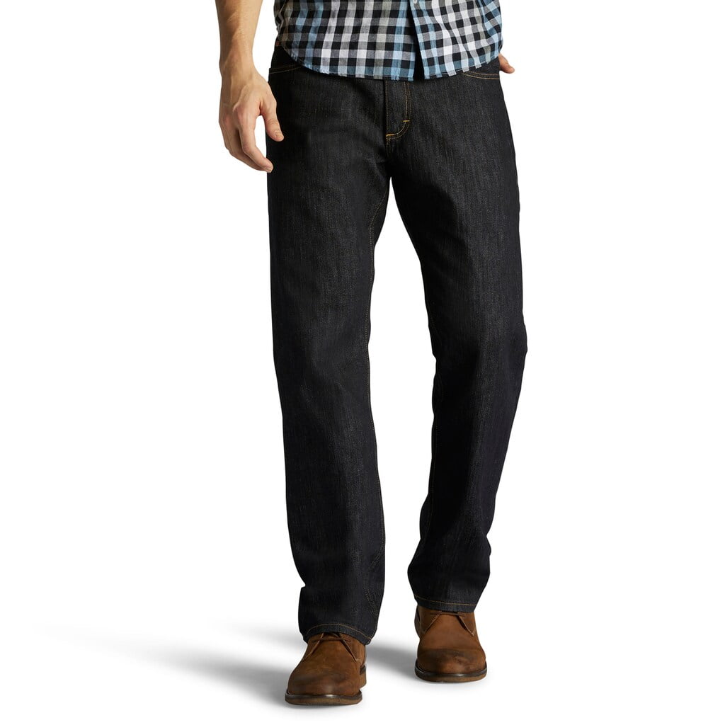 Men's Lee Regular-Fit Stretch Straight-Leg Jeans Stinger - Walmart.com