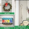 thumbnail image 7 of Heavy-Duty Stainless Steel Vinyl Siding Hooks for Hanging Outdoor Decorations, Lights, and Wreaths - Easy No-Tool Installation for Horizontal Siding, 7 of 7