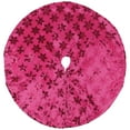 thumbnail image 2 of Northlight Sequin Snowflake Mini Christmas Tree Skirt - Pink - 20", 2 of 6