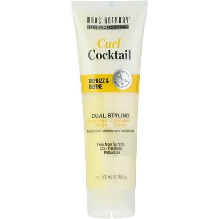 Marc Anthony Styling Cocktails Curl Lotion & Defrizzing Cream, 6.8 Fl