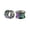 6-Size, variant on Ear Plugs Stretchers Color Tapers for Glass Ear Stretching Tunnels For Women and Men 6MM(2G)