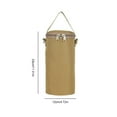 thumbnail image 4 of Sac de Stockage de Bouteille de Carburant Portable Réutilisable Poche Lavable Activité de Plein Air Camping Voyage Étui de Protection Accessoires Brun Grand, 4 of 8