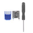 thumbnail image 2 of Motor Driver, Ultra Quiet 2 Phase Motor Driver Module Low Heat Generation with Heat Sink for 3D Printer, 2 of 7