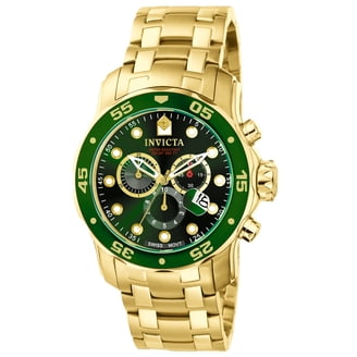 Invicta Men's 25946 Speedway Quartz Chronograph Green Dial Watch