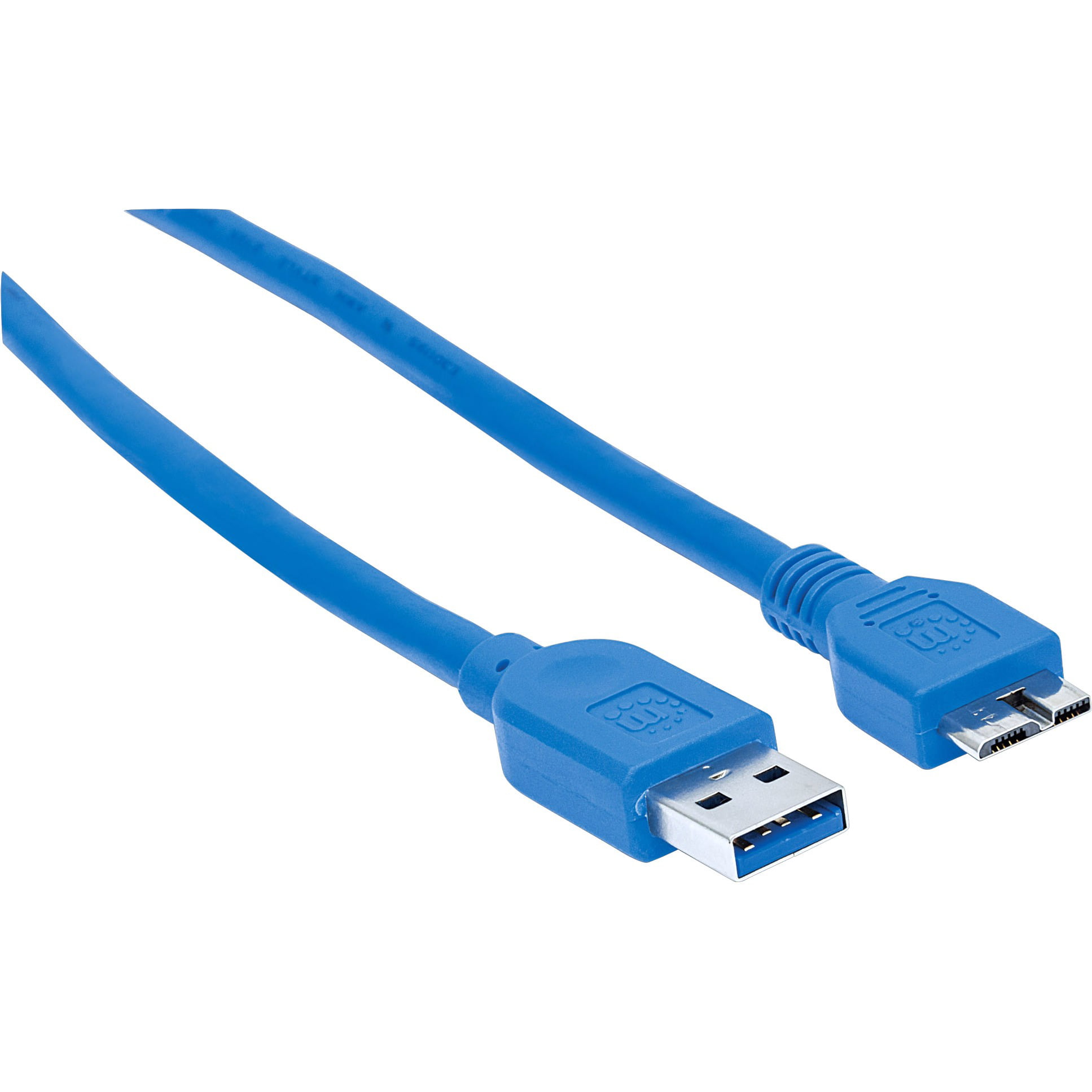 2 M USB 3.0 SuperSpeed a MacHo a Micro B Cable Cable Azul 