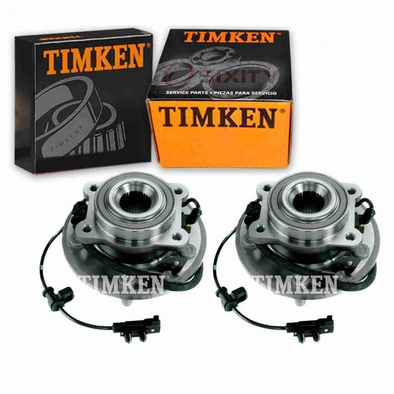 2 pc Timken HA590361 Wheel Bearing Hub Assembly for 4779796AA 5171124AB 5171124AE 68184742AA 68184744AA Driveline Axle Axles Hubs