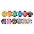 thumbnail image 2 of Jumbo Circular Washable Paint/Ink Pad, Craft Kit, 12 Colors, 2 of 4