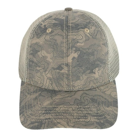 Dri Duck Camo Territory Sustainable Trucker Hat (Men)
