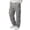 Gray, variant on Wutalume Men's Cargo Pants with Pockets — Loose Work Trousers for Men, Drawstring Baggy Style, Multi-Pocket Casual Pants for Outdoor