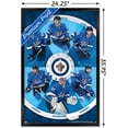 thumbnail image 3 of NHL Winnipeg Jets - Team 21 Wall Poster, 22.375" x 34", Framed, 3 of 3