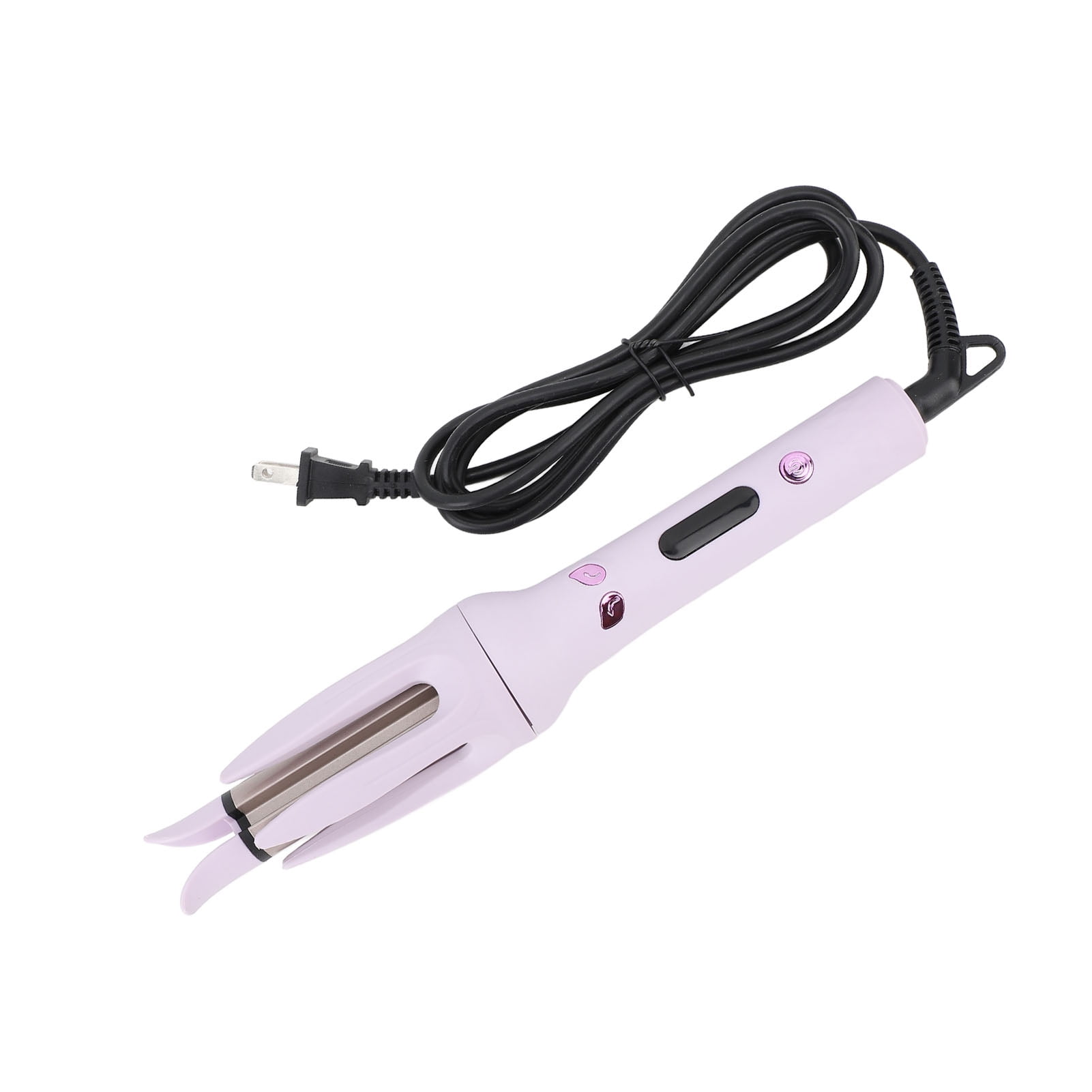 Auto Curling Wand, 1.1in Large Wave Rotating US Plug 110-220V Automatic Curling Iron  for Hair Styling