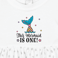 thumbnail image 4 of Inktastic Mermaid 1st Birthday 1 Year Old Girls Baby Dress, 4 of 5