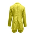 thumbnail image 4 of Lindreshi Womens 2 Piece Outfit Summer Summer Women's Two Piece Set Short Sleeve Sexy Cardigan Casual Shorts Suit, 4 of 8