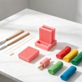 BESTYASH Durable Pink Plastic Bead Forming Roller for Polymer Clay ...
