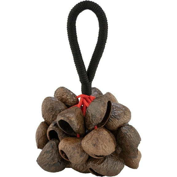 Pearl Pangi Nut Shaker with Rope Handle