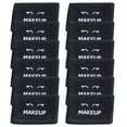 thumbnail image 5 of White Classic Bleach Safe Black Makeup Towels - Luxury Ultra Soft Cotton Face Makeup Washcloth for Make up Removal, Home Bathroom Black Cloth Face Towels 12 pack, Black, 5 of 8