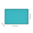 thumbnail image 3 of Snmubt Mat For Under Sink 34 X 22In For Bathroom Kitchen Cabinets Easy To Clean Under Shelf Liner Non-Slip Ecofriendly Drip Tray (Blue), 3 of 9
