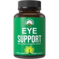 Peak Performance Eye Vitamins - Macular Support Supplement with Lutein, Zeaxanthin, Astaxanthin, Carotenoids, Bilberry Extract. Capsules for Aging Eyes, Computer, Smartphone Users. Avoid Degeneration