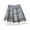 Blue1, variant on yillto Womens Plaid Skirts Elastic High Waist a Line Pleated Tiered Flowy Cute Mini Skirt with Shorts