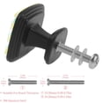 thumbnail image 2 of 4 Pcs Square Cabinet Handle Cupboard Knob Drawer Pulls Handle Pineapple Drawer Knobs with Screws Furniture Decoration, 2 of 5