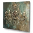 thumbnail image 2 of Designart "Grand Chandelier Showcase III" Glam Chandelier Wall Decor, 2 of 5