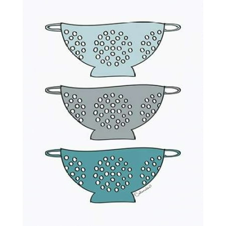 Supplier Generic Blue Colander Canvas Art - Amy Cummings (24 X 30)