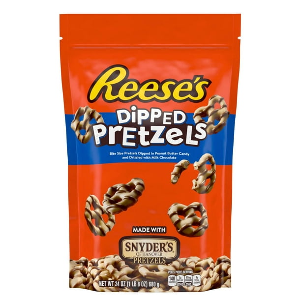 Product of Reese's Dipped Pretzels, 24 oz.