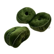 Dual Comfort Cushion Lift Hips Up Seat Cushion, Beautiful Buttocks Cushion Orthopedic Posture Correction Cushion for Relief Sciatica Tailbone Hip Pain Fits in Car Home Office - Green