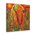 thumbnail image 5 of "Bison in the Moonlight" - Canvas, 5 of 25