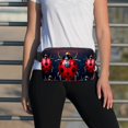 thumbnail image 6 of Coccinella septempunctata Lightweight Adjustable Sling Bag Waist Pack Fanny Bag with Extension Strap Unisex, 6 of 7