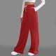 thumbnail image 1 of WILLBEST Pantalones Deportivos Casuales para Mujer: Pantalones Rectos con Cordones de Color Liso para Un Estilo Informal y Cómodo para el Día a Día. Extra Grande, 1 of 6
