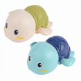 thumbnail image 1 of 2 pack Baby bath water toy for Toddlers 1-3 Year Old Boys Gifts,Swimming Turtle Bath Toys, Floating Wind-up Bathtub Toys for Baby, 1 of 3