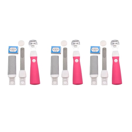 5 in 1 Pedicure Kit, Professional Pedicure Tools Foot Rasp Foot Dead Skin Remover for Home & Salon Care,3 Pack
