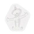 thumbnail image 3 of Halloween payaso silicona flexible comida segura molde arcilla resina cerámica caramelo, Style3,11 Feliz Sencillez, 3 of 5