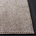 thumbnail image 3 of SAFAVIEH Lotus Leila Solid Area Rug, Beige/Ivory, 6'7" x 6'7" Square, 3 of 8