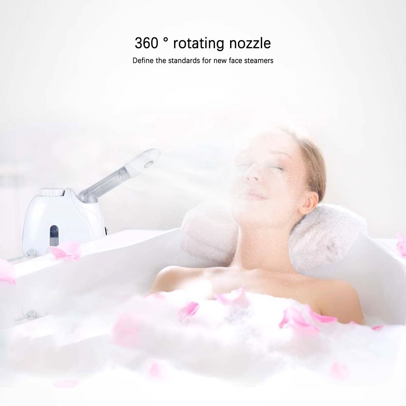 PRETXORVE All-Around Rotating Humidification System Sprayer, Misting Humidifier, Ionic Facial and Arm Steam Warm Mist Humidifier Suitable for Salon or Home Use
