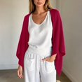 thumbnail image 2 of ZHOGXU Lightweight Beach Wine Cardigan For Women Relaxed Fit Casual Cover Up For Resort And Everyday Wear Fashion Clothes, 2 of 5