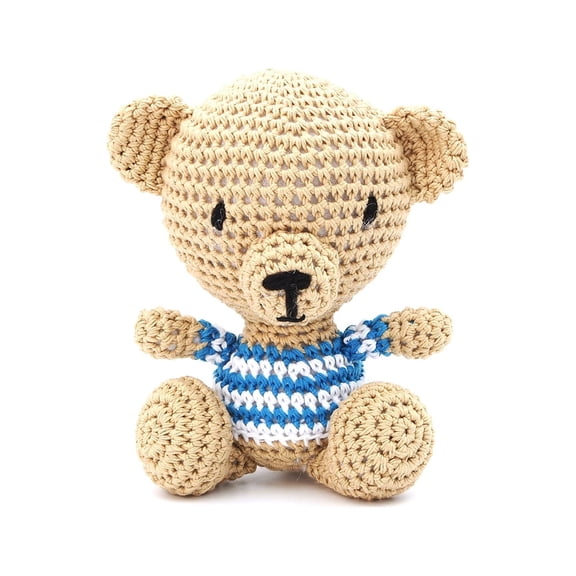 Bear Handmade Amigurumi Stuffed Toy Knit Crochet Doll VAC