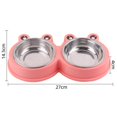 thumbnail image 4 of Alimentador de agua para comida para perros, platos de alimentación elevados dobles, cuenco para gatos, alimentador para gatos, 4 of 5