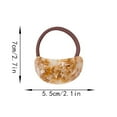 thumbnail image 3 of Prix Réduit Corde à Cheveux Attaches de Cheveux Porte-Queue Accessoires de Cheveux Minimalistes Délicats pour Femmes et Filles Cadeau Pièce de Tête, 3 of 7