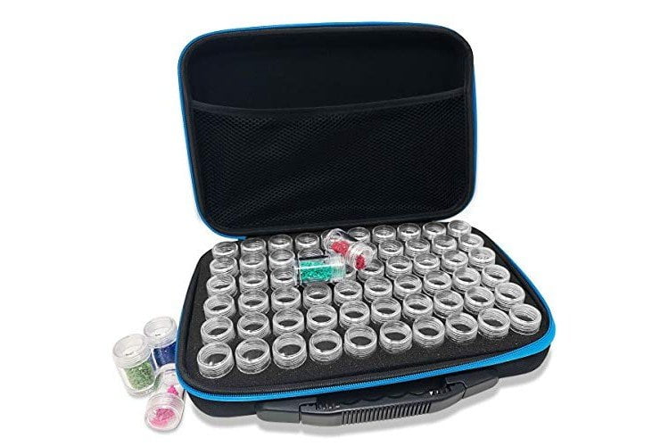 Deluxe Diamond Painting Storage Case, Bead Storage Container Organizer