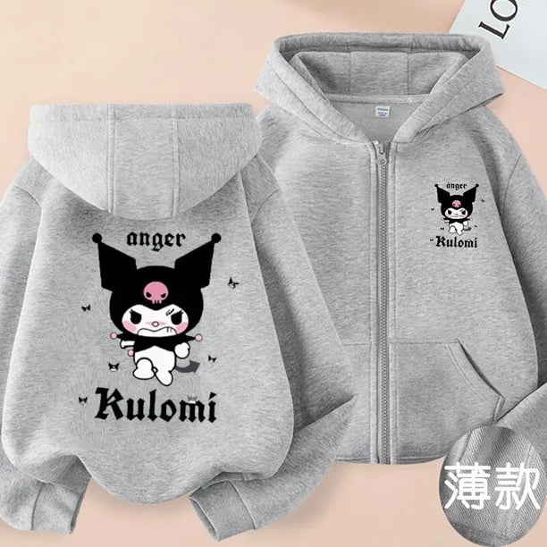 Linda Sanrioed dibujos animados Cinnamoroll Sudadera con capucha Otoño Invierno mantener caliente chaqueta ajuste adulto niño padre-niño ropa abrigo niña regalo