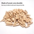 thumbnail image 4 of maskred 300 Pieces Wood Dowels Pin Wardrobe Woodworking Rods DIY Project Guide, 4 of 6