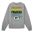 thumbnail image 2 of Toddler Outerstuff  Heather Gray Green Bay Packers Crewneck Sweatshirt & Pants Set, 2 of 3